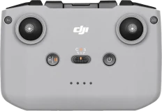 DJI RC-N3 remote controller, top view, phone cradle folded