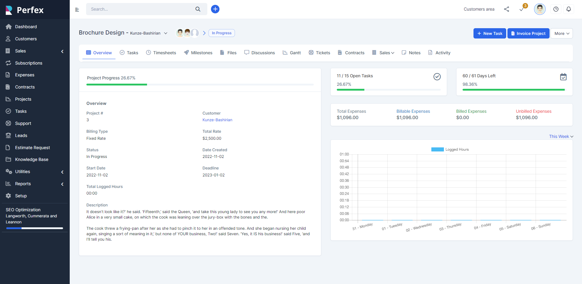 Sviluppatore CRM Perfex